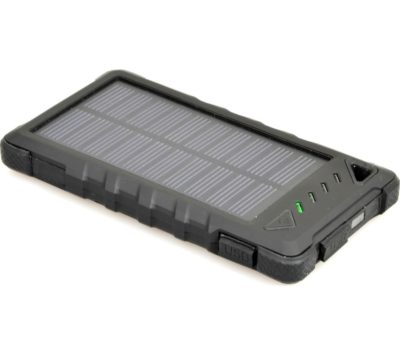 PORT DESIGNS 900114 Solar Portable Power Bank - Black PORT DESIGNS 900114 Solar Portable Power Bank - Black